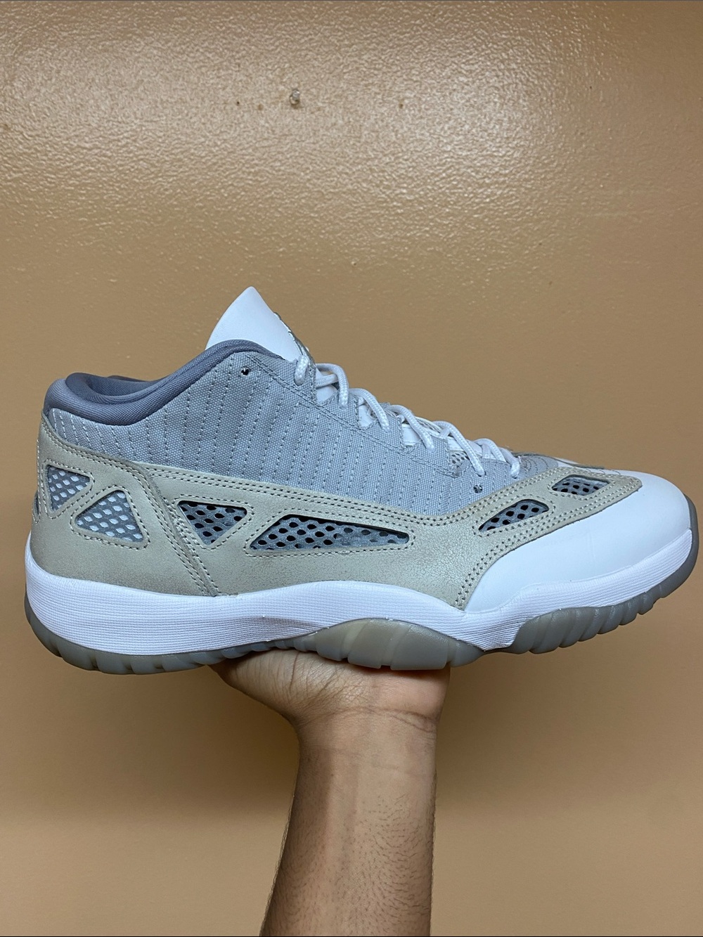 Air Jordan 11 Retro Low IE "Light Orewood Brown" Size 12 919712-102